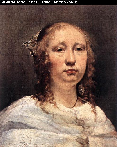 BRAY, Jan de Portrait of a Young Woman dg